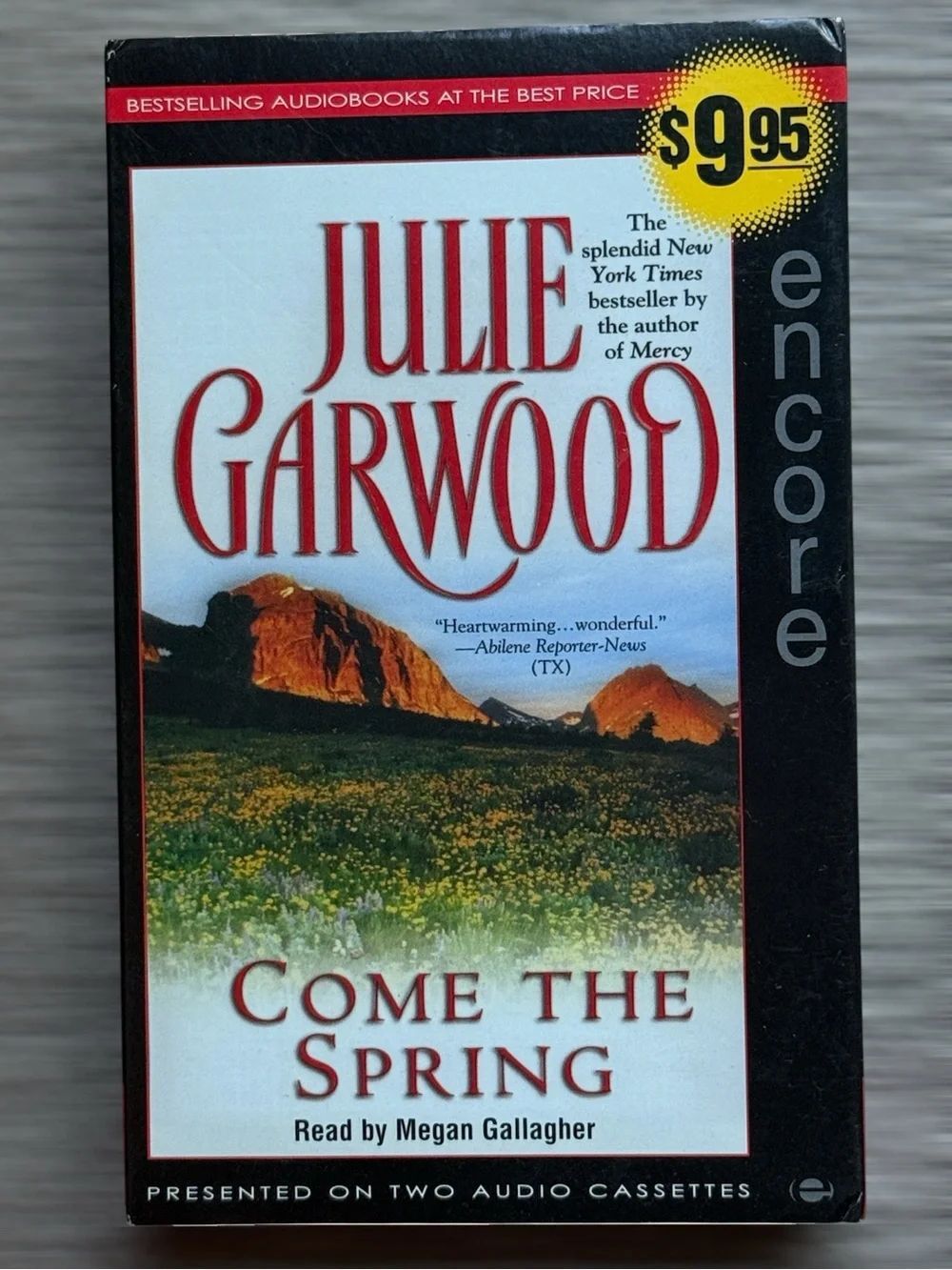 “Come the Spring” by Julie Garwood
a Abridged Audiobook!